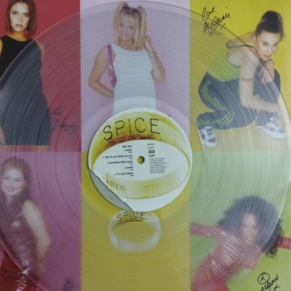 Spice by Spice Girls Clear Vinyl - Picture 4 of 5